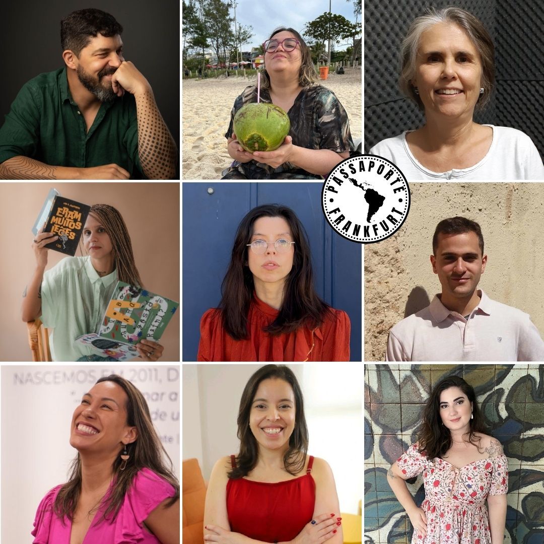 Porträts der Autorinnen und Autoren des Passaporte Frankfurt Programms